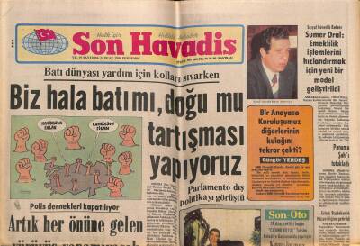 Son Havadis Gazetesi 24 Ocak 1980 - Polis Denekleri Kapatılıyor GZ56414 - 1