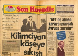 Son Havadis Gazetesi 24 Ocak 1982 - Sevim Tanürek Oğlu Caviti Sahneye Isındırıyor GZ65607 - 2