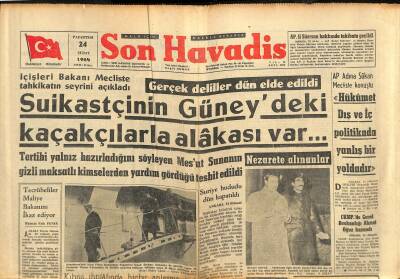 Son Havadis Gazetesi 24 Şubat 1964 - Gümrük Muafiyetleri Kısmen Kaldırılıyor... - Kıbrıs İhtilâfında Hiçbir Anlaşma Yok GZ123951 - 1