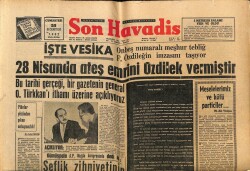 Son Havadis Gazetesi 25 Ağustos 1962 - Turan Feyzioğlu İstenmediğini Nihayet İtirafta Bulundu... GZ69303 - 1