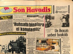 Son Havadis Gazetesi 25 Ağustos 1982 - Kireçburnunda Bir Kadın 20 Yıldır Kahve İşletiyor GZ69167 - 2