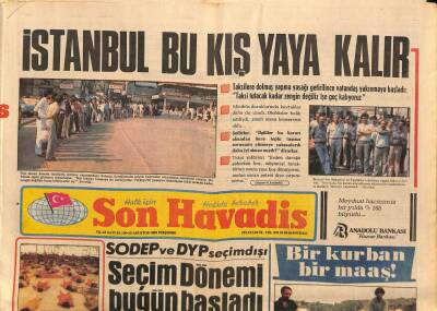 Son Havadis Gazetesi 25 Ağustos 1983 - Atatürk Barajının İhalesi Yarın Yapılacak GZ87544 - 1