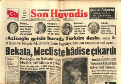 Son Havadis Gazetesi 25 Ekim 1963 - Belçika 50 Bin Türk İşçisi Çalıştıracak GZ102085 - 2