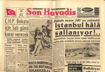 Son Havadis Gazetesi 25 Eylül 1963 - Yüksel Menderesin Kayınpederi Dün Vefat Etti GZ102115 - 1