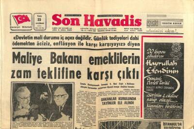 Son Havadis Gazetesi 25 Haziran 1971 - Mediha Şeni Mikrofon Çarptı - ODTÜ Öğretim Üyesi 2 Yıl 6 Ay Hapse Mahkum Edildi GZ106965 - 1