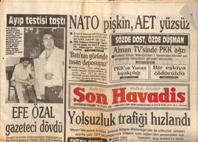 Son Havadis Gazetesi 25 Haziran 1987 - Yolsuzluk Trafiği Hızlandı GZ56580 - 1