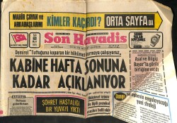 Son Havadis Gazetesi 25 Mart 1975 - Emel Sayın-İsmet Kasapoğlu Çifti Severek Ayrıldılar... - Didi ''Fenerbahçe Şampiyonluğun En Büyük Adayı'' GZ160287 - Gökçekoleksiyon