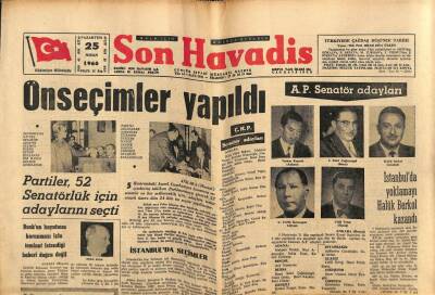 Son Havadis Gazetesi 25 Nisan 1966 - Kartalda Çocuk Kreşi Kuruluyor GZ77475 - 1