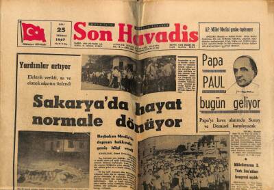 Son Havadis Gazetesi 25 Temmuz 1967 - Amerikada Zenciler İsyan Etti GZ74104 - 1