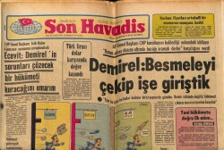 Son Havadis Gazetesi 26 Ekim 1979 - Şekip Ayhan Özışık Yaşam Savaşında Yalnız Bırakıldı GZ69752 - 1