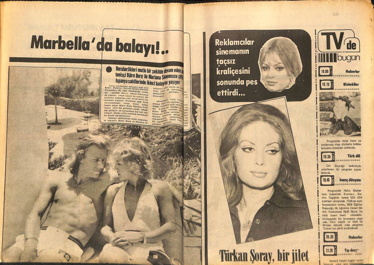 Son Havadis Gazetesi 26 Eylül 1980 - Irak, İran'ın Petrol Depolarını Havaya Uçurdu - Türkan Şoray Bir Jilet Reklamına Evet Dedi GZ149759 - 2