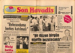Son Havadis Gazetesi 26 Haziran 1982 - Suudi Arabistanda İlk İlaç Fabrikasını Eczacıbaşı Kuracak GZ69107 - 2