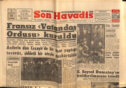 Son Havadis Gazetesi 26 Nisan 1961 - Küba Sosyalist Cumhuriyet Olacakmış !.. GZ69486 - 2
