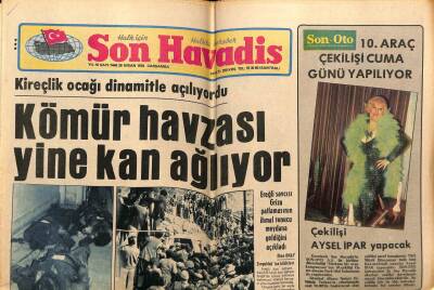 Son Havadis Gazetesi 26 Nisan 1978 - 10. Araç Çekilişini Cuma Günü Aysel İpar Yapacak GZ72342 - 1