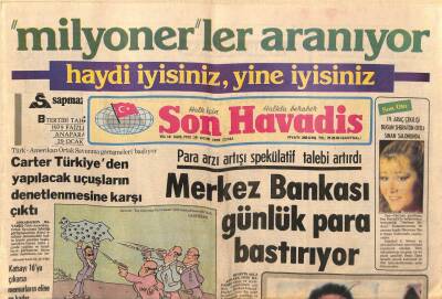 Son Havadis Gazetesi 26 Ocak 1979 - Yaşama Savaşının 442. Gününde Yavuz Özkan 34 Yaşına Giriyor GZ91694 - 1