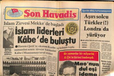 Son Havadis Gazetesi 26 Ocak 1981 - Kupa Galatasarayın Oldu GZ97951 - 1