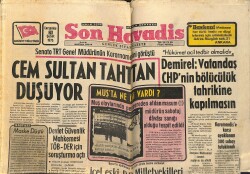 Son Havadis Gazetesi 26 Şubat 1975 - Zeki Müren İlk Bombasını Patlattı - Waldheim'in Arabulucu Olması İsteniyor GZ160285 - Gökçekoleksiyon