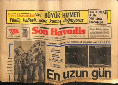 Son Havadis Gazetesi 27 Aralık 1968 - Mecburi Askerlik Süresi İndiriliyor GZ93480 - 1