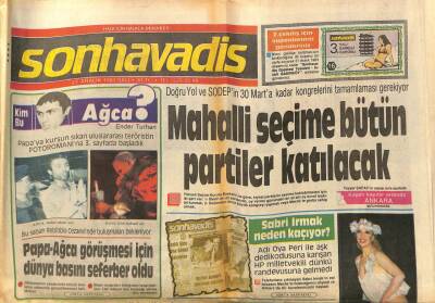 Son Havadis Gazetesi 27 Aralık 1983 - Coşkun Sabah Patron Oluyor - Mahalli Seçime Bütün Partiler Katılacak GZ102049 - 2