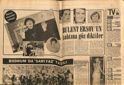 Son Havadis Gazetesi 27 Ekim 1980 - Bülent Ersoyun Tahtına Göz Diktiler GZ56313 - 1