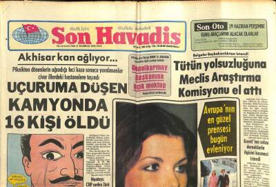 Son Havadis Gazetesi 27 Haziran 1978 - Seyyal Taner Ve Batıdan Esintiler GZ105396 - 1