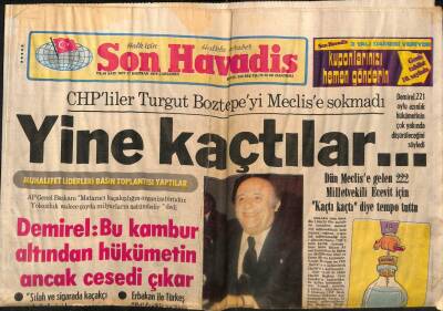 Son Havadis Gazetesi 27 Haziran 1979 - Benzin İthali Yasaklanıyor GZ99057 - 1