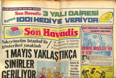 Son Havadis Gazetesi 27 Nisan 1979 - Seçil Heper Saçını Her Hafta Değiştiriyor GZ102254 - 1