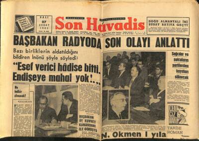 Son Havadis Gazetesi 27 Şubat 1962 - Hollywood Partilerinin Taçsız Kraliçesi Gabor GZ80496 - 1