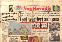 Son Havadis Gazetesi 27 Şubat 1978 - Kemal Sunal,Zeki Alasya Ve Metin Akpınar'a Bol Bol Güleceğiz GZ158856 - Gökçekoleksiyon