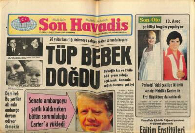 Son Havadis Gazetesi 27 Temmuz 1978 - Eskiden İzin Alan Aysel İpar , Sonbaharda Konserlerine Yeniden Başlayacak GZ120990 - 1