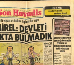 Son Havadis Gazetesi 28 Ağustos 1980 - İbrahim Tatlıses İle Perihan Savaş Yasak Aşklarını Artık Gizlemiyor GZ65497 - 1