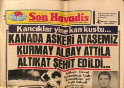 Son Havadis Gazetesi 28 Ağustos 1982 - Nükhet Duru Mazimle İftihar Ediyorum... GZ69171 - 1