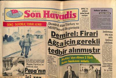 Son Havadis Gazetesi 28 Kasım 1979 - Bestekar Şarkıcı İsmet Nedim , Japonyaya Gidiyor GZ69756 - 1