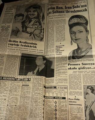 Son Havadis Gazetesi 28 Nisan 1965-Kerim Han,İran Şahının Kızı Şahnazla Evlenecek-Ürdün Kraliçesinin Yaptığı Fedakârlık-Prenses Süreyya Okula Gidiyor GZ123973 - 2