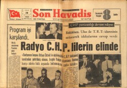 Son Havadis Gazetesi 28 Şubat 1965 - Bafra Sigaraları Bozuldu - Tekirdağ Valisi Beraet Etti GZ158662 - Gökçekoleksiyon