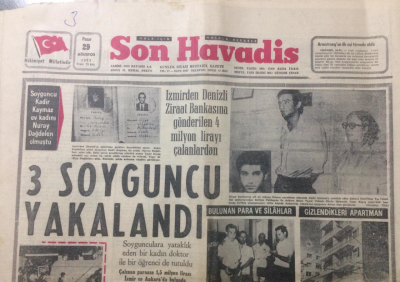 Son Havadis Gazetesi 29 Ağustos 1971 - Acı Tebessümler - GZ12893 - 1