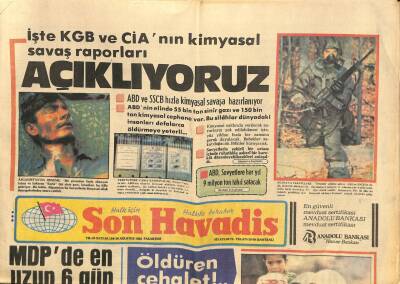 Son Havadis Gazetesi 29 Ağustos 1983 - Serpil Çakmaklı Kalbim Eliaçık Gençlere Açıktır GZ105406 - 1