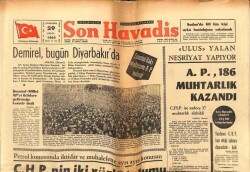Son Havadis Gazetesi 29 Eyül 1965 - Rus İdarecileri İktisadi Sistemde Batıya Yöneliyor GZ65648 - 2