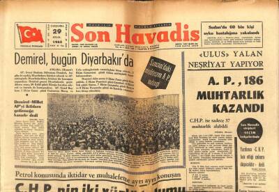 Son Havadis Gazetesi 29 Eyül 1965 - Rus İdarecileri İktisadi Sistemde Batıya Yöneliyor GZ65648 - 2