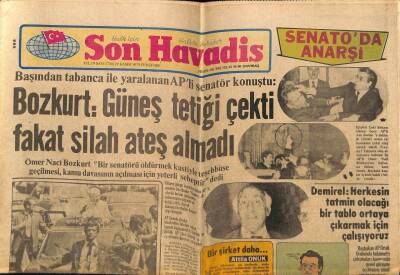 Son Havadis Gazetesi 29 Kasım 1979 - Sarı Çizmeli Barış Manço Şans Dağıtacak GZ69754 - 1