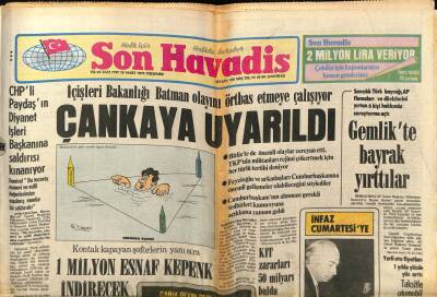 Son Havadis Gazetesi 29 Mart 1979 - İzmirde Alışverişe Çıkan Gönül Yazar Eski Dostlarını Ziyaret Etti GZ74070 - 1