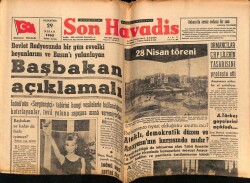 Son Havadis Gazetesi 29 Nisan 1963 - CHPliler Atatürkçülüğü İnhisarlarına Aldılar GZ69334 - 1