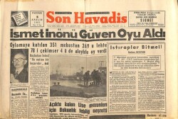 Son Havadis Gazetesi 3 Aralık 1961 - Açıkta Kalan Lise Mezunları İçin Bakanlık Tebliğ Neşretti GZ102016 - 1