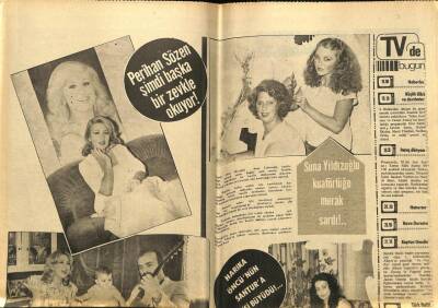Son Havadis Gazetesi 3 Ekim 1980 - Perihan Sözen Başka Zevkle Okuyor..Suna Yıldızoğlu Kuaförlüğe Merak Sardı GZ59149 - 1