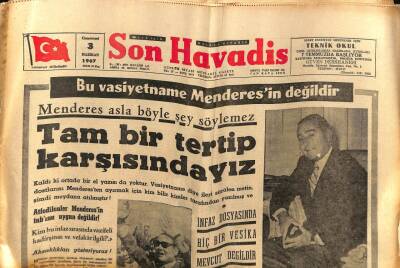Son Havadis Gazetesi 3 Haziran 1967 - İzmir Petrol Rafinerisinin Temeli Temmuzda Atılacak GZ92922 - 1