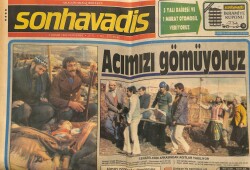Son Havadis Gazetesi 3 Kasım 1983 - Libya Lideri , Eşi Ve Çocuklarını İlk Defa Basın Mensuplarının Önüne Çıkardı GZ102169 - 2
