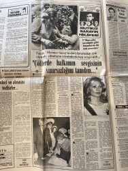 Son Havadis Gazetesi 3 Mart 1979 - Sanat Güneşi Zeki Müren Uludağ'ın Karlarını Eritti - Farah ve Şah Bir Köy Çocuğunun Okuma Yazmasını Kontrol Ediyor GZ143084 - 2