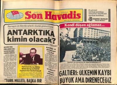 Son Havadis Gazetesi 3 Mayıs 1982 - Samime Sanay Her Geçen Gün Yıldızlaşıyor GZ69767 - 2