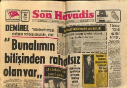 Son Havadis Gazetesi 3 Nisan 1975 - Serik'te Börekten Zehirlenen 4 Kişi Öldü - Dalokay'ın Yeni Gafı GZ160286 - Gökçekoleksiyon