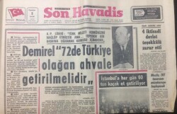 Son Havadis Gazetesi 3 Ocak 1972 - Galatasaray Giresunu 4-0 Mağlup Etti - GZ12435 - 1